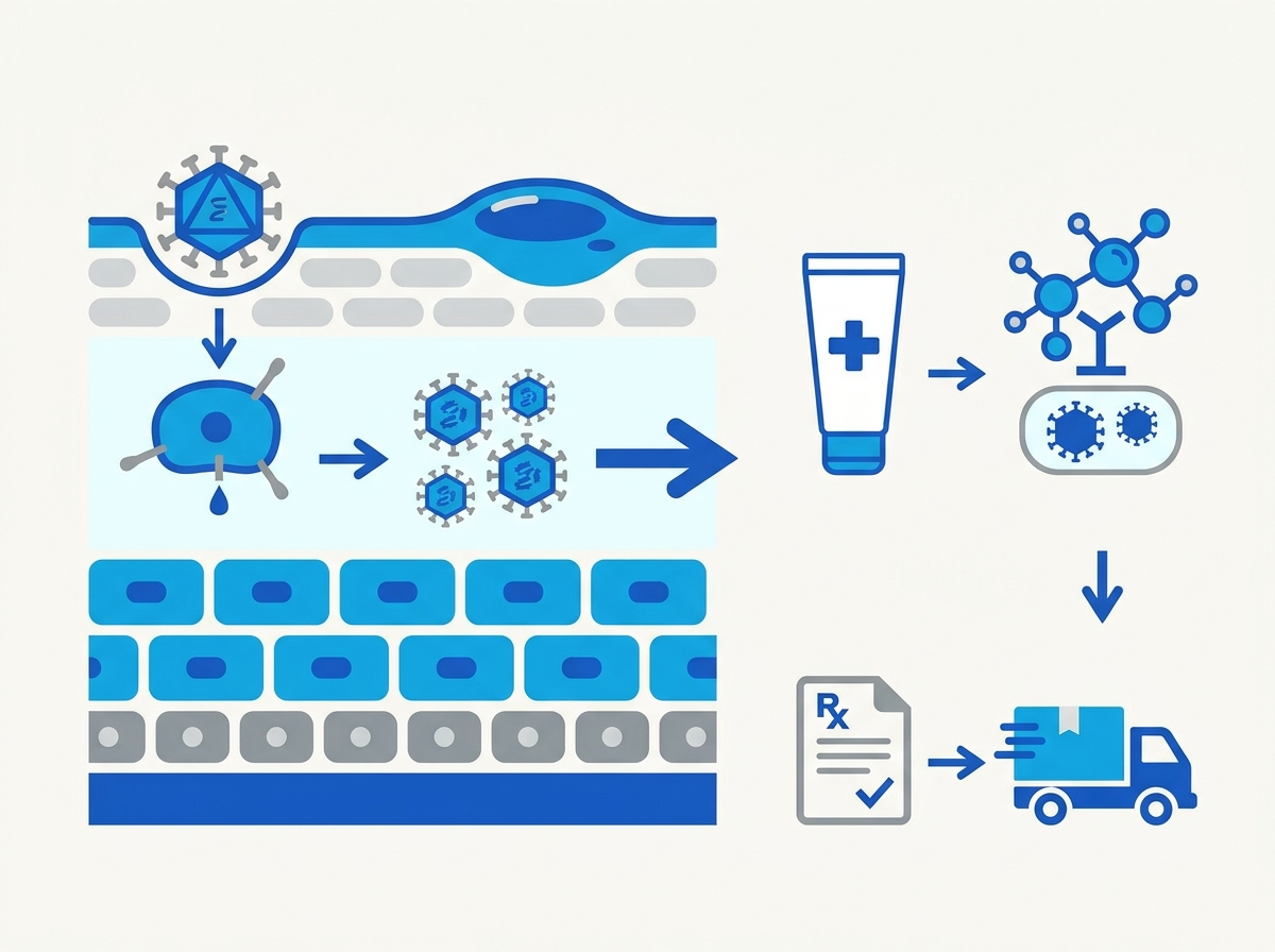 Infographie : Acheter Aciclovir en Ligne : Guide Complet pour la Crème