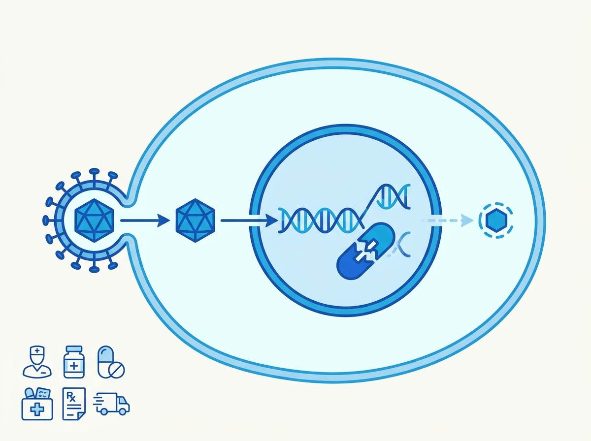 Infographie : Antiviral Herpès Labial : Lequel Choisir et Comment l'Utiliser ?