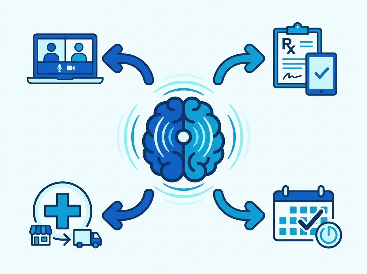 Infographie : Anxiété et Téléconsultation : Guide pour une prise en charge