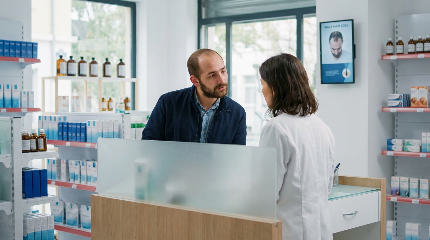 Traitement calvitie homme : Minoxidil, Finastéride, solutions