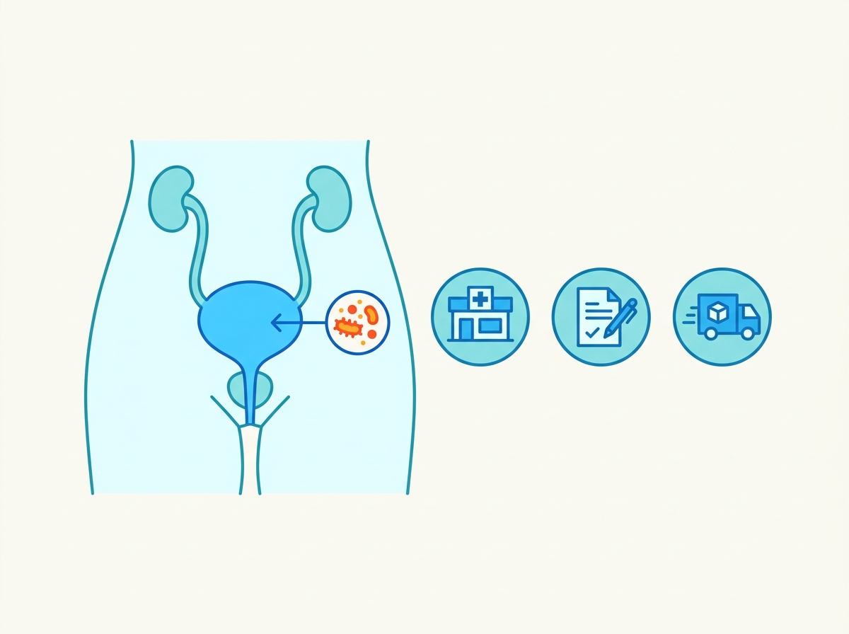 Infographie : Cystite et Grossesse : Quels Médicaments Sont Sûrs ?
