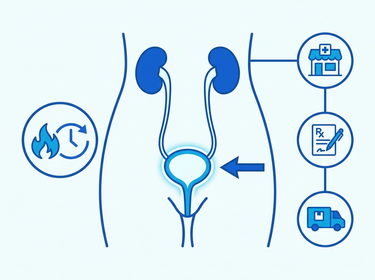 Infographie : Cystite Traitement en Ligne : Guide Complet et Sécurisé
