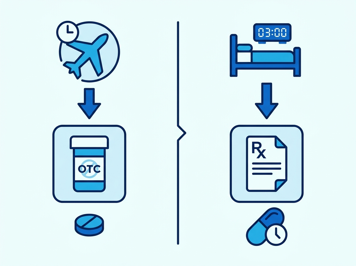 Infographie : Mélatonine en Ligne : 1mg ou 2mg, Comment Choisir ?