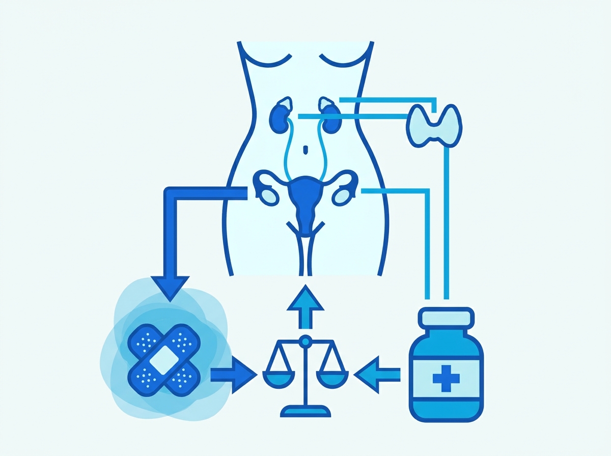 Infographie : THM Ménopause en Ligne : Guide pour une Prescription Sécurisée