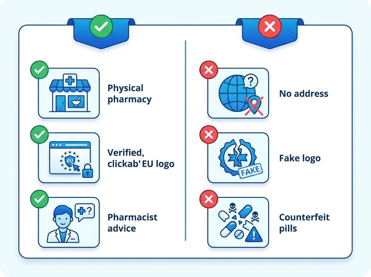 Infographie : Pharmacie en ligne européenne : que dit la loi française ?
