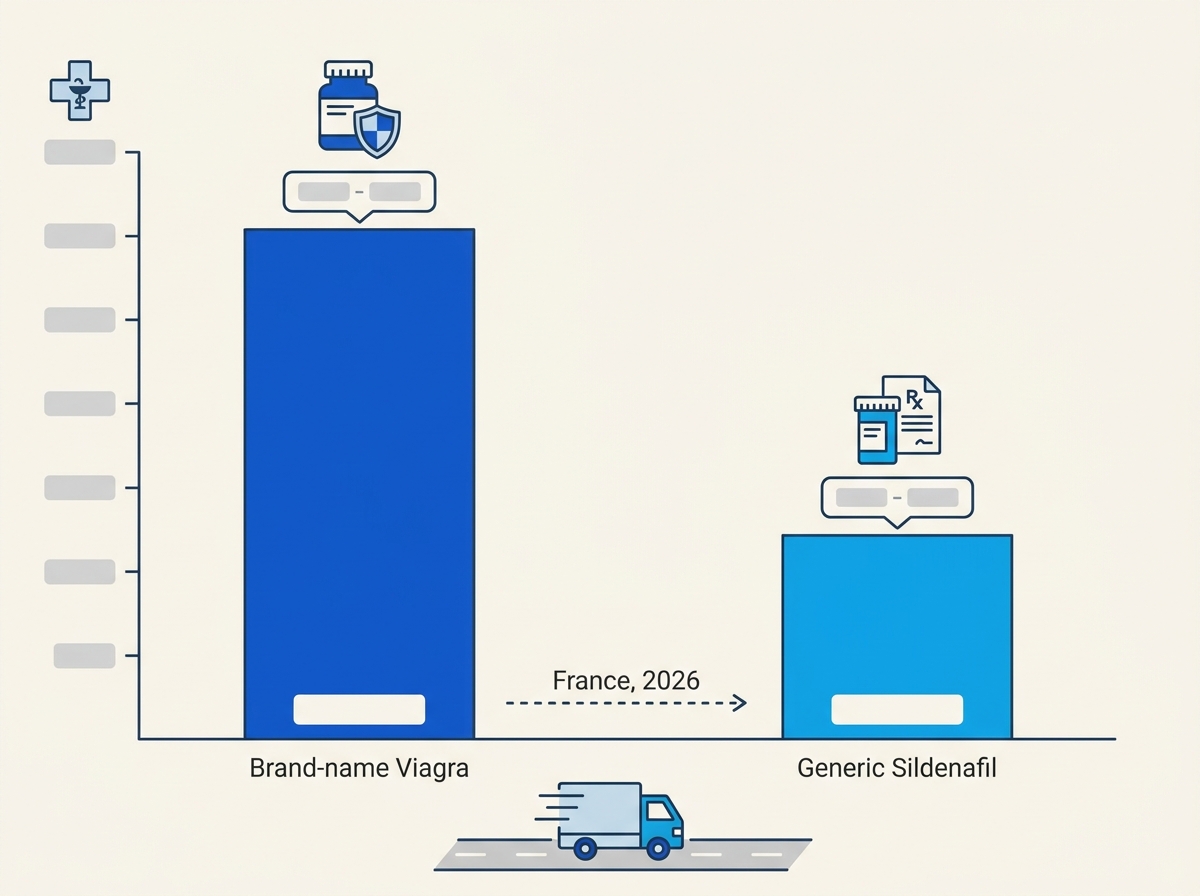 Infographie : Prix Viagra Générique : Tarifs 2025 et Évolutions 2026