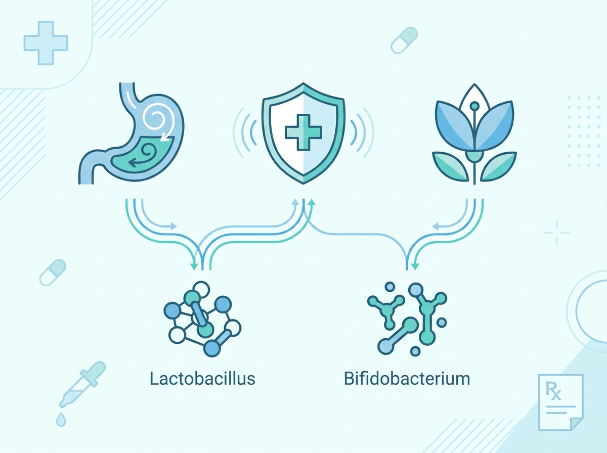 Infographie : Probiotiques : quel choix pour quels troubles ? Guide 2026