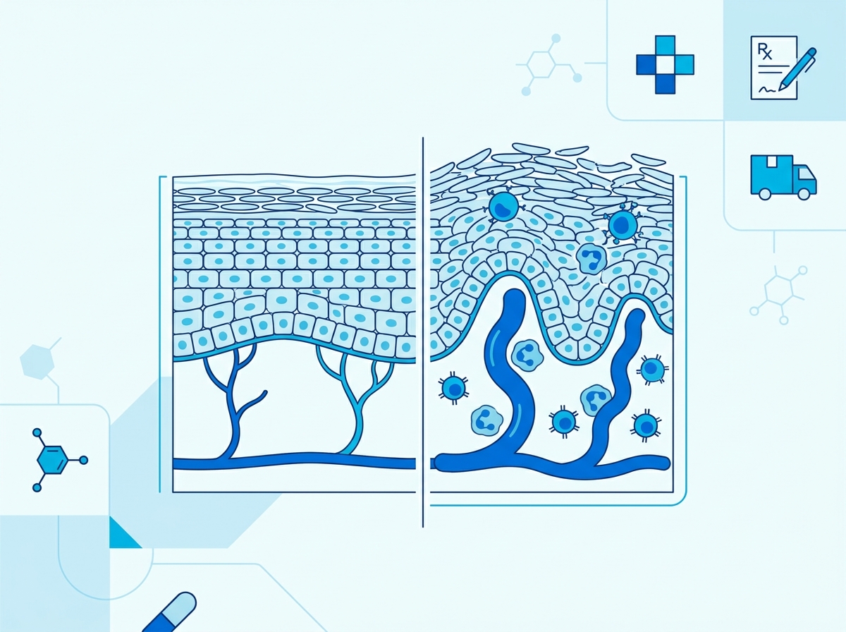 Infographie : Psoriasis : quel traitement topique choisir en 2026 ?