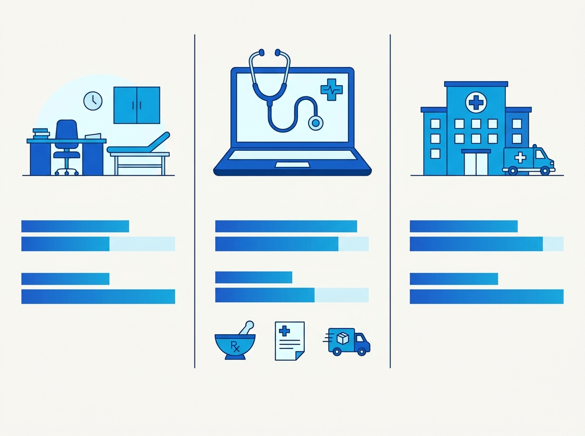 Infographie : Téléconsultation le soir : comment ça marche ? Témoignage.