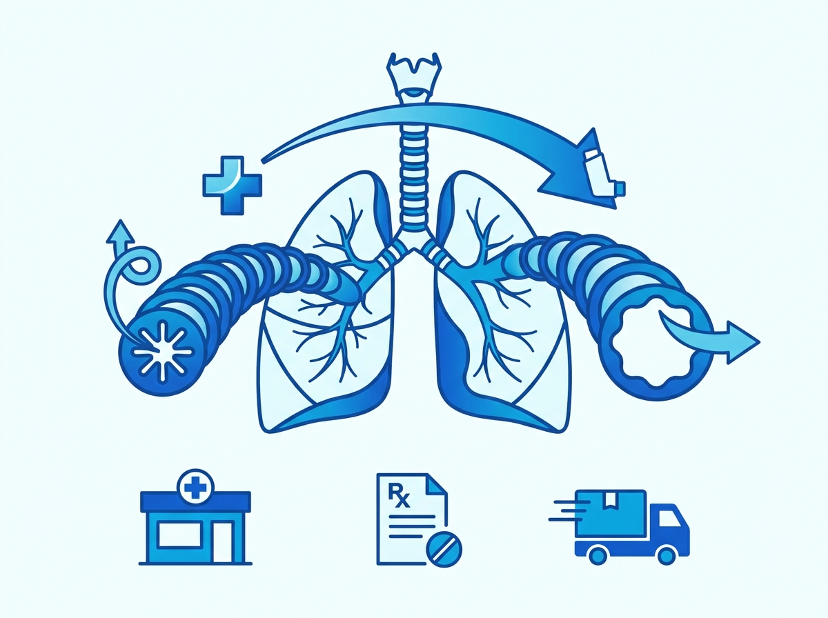 Infographie : Ventoline en Ligne : Acheter du Salbutamol en Toute Sécurité